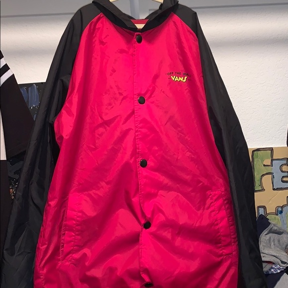 vans mickey mouse windbreaker
